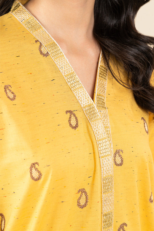 EMBROIDERED MULTI NEPS SHIRT (PRET)