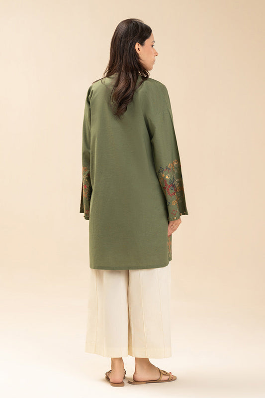 EMBROIDERED MULTI NEPS SHIRT (PRET)