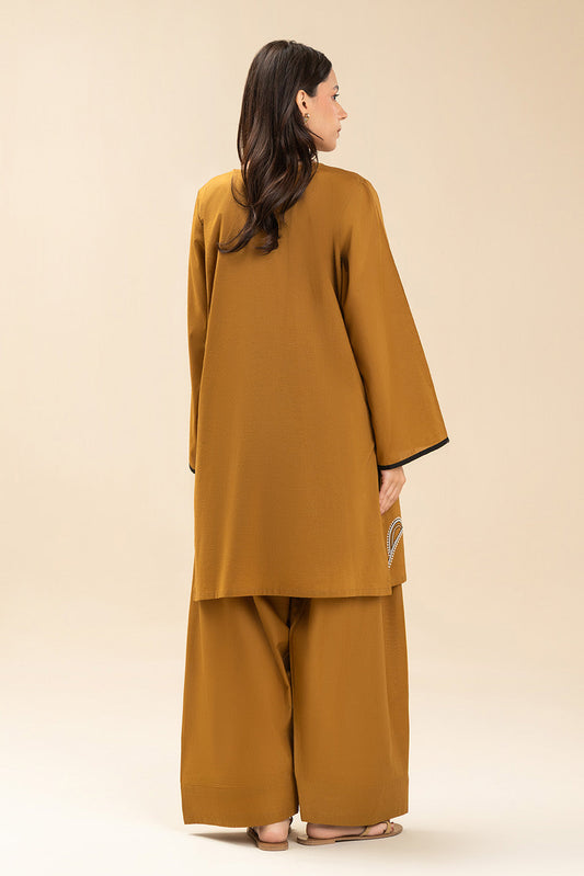 2 PIECE EMBROIDERED LAWN SUIT (PRET)