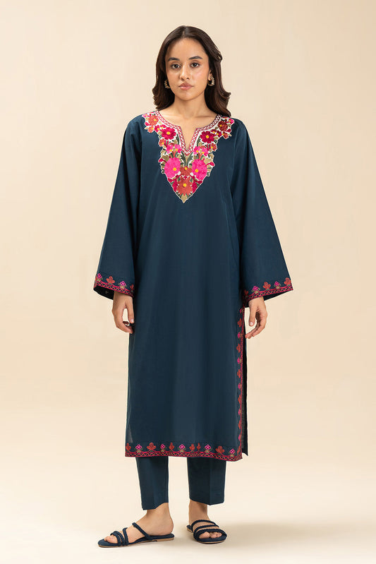 2 PIECE EMBROIDERED LAWN SUIT (PRET)