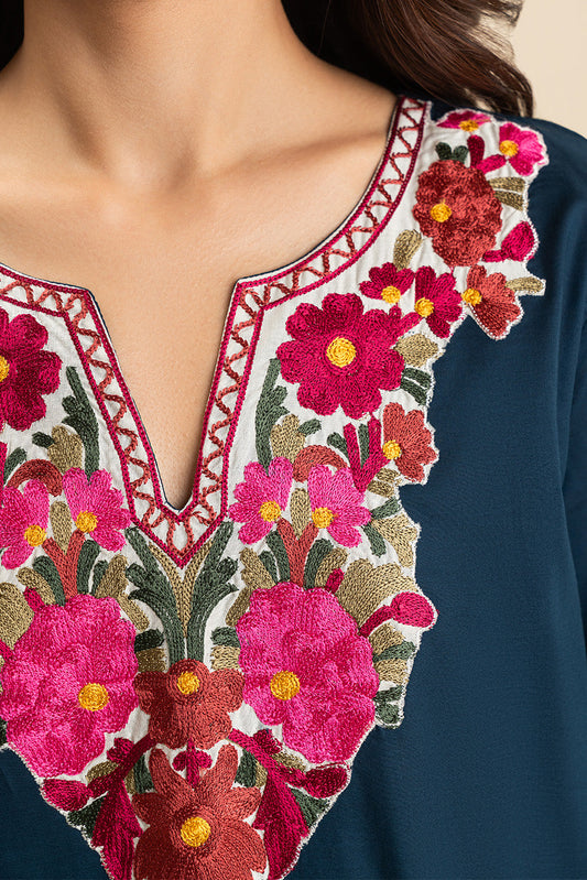 2 PIECE EMBROIDERED LAWN SUIT (PRET)