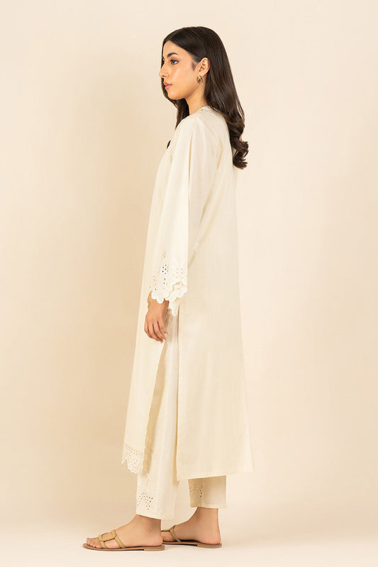 2 PIECE EMBROIDERED LAWN SUIT (PRET)