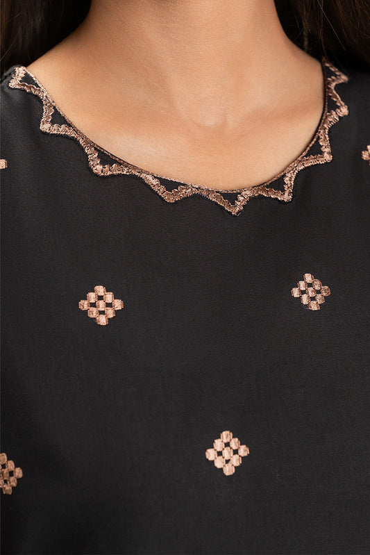 2 PIECE EMBROIDERED LAWN SUIT (PRET)