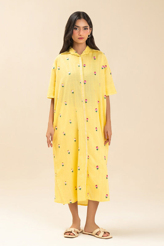 EMBROIDERED DORIA SHIRT (PRET)