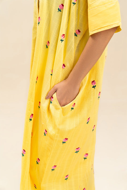 EMBROIDERED DORIA SHIRT (PRET)