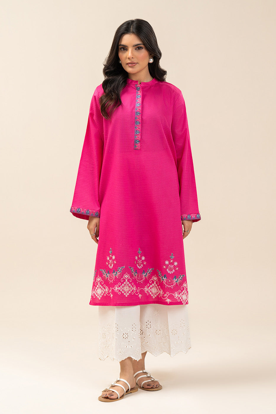 EMBROIDERED DORIA SHIRT (PRET)