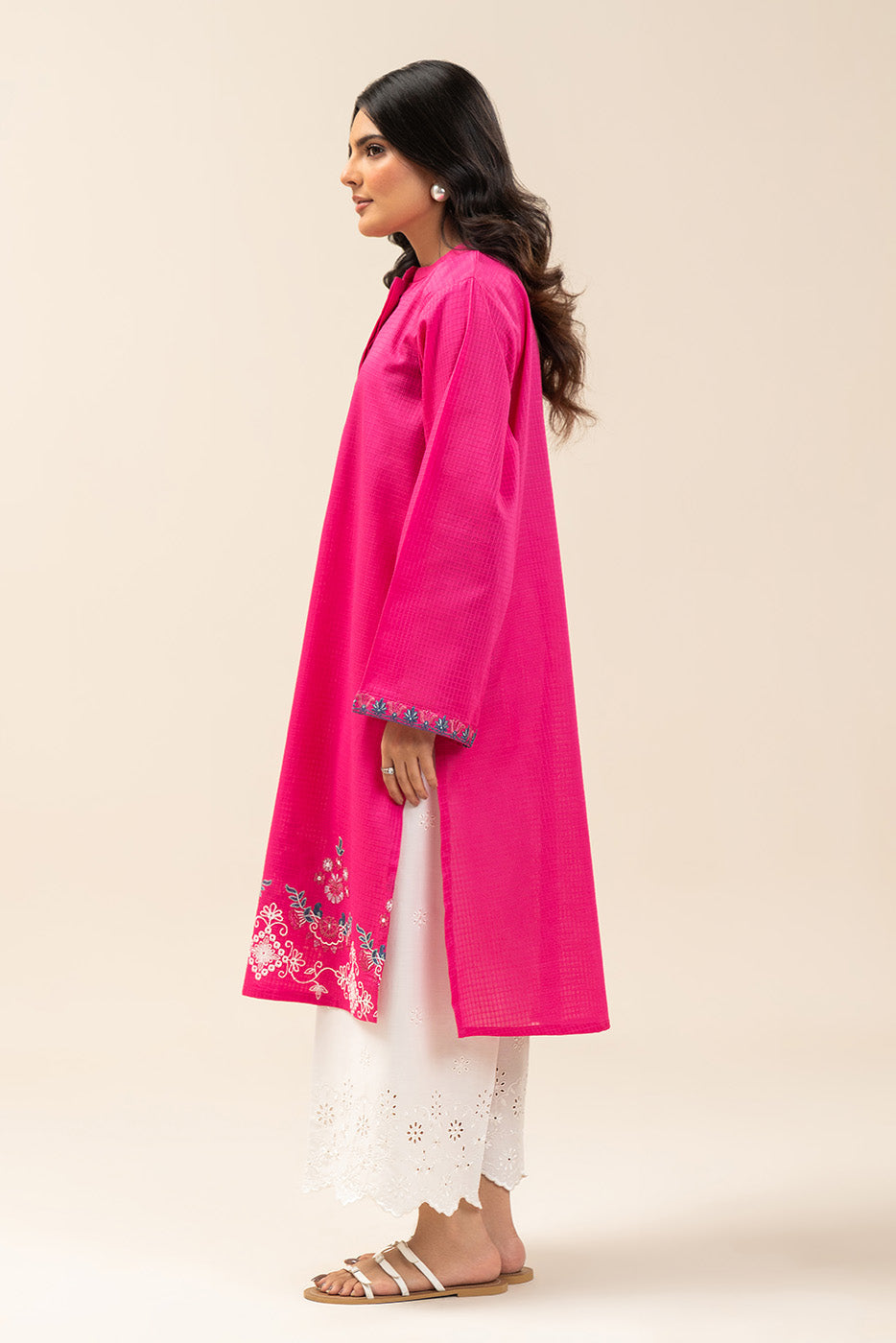 EMBROIDERED DORIA SHIRT (PRET)