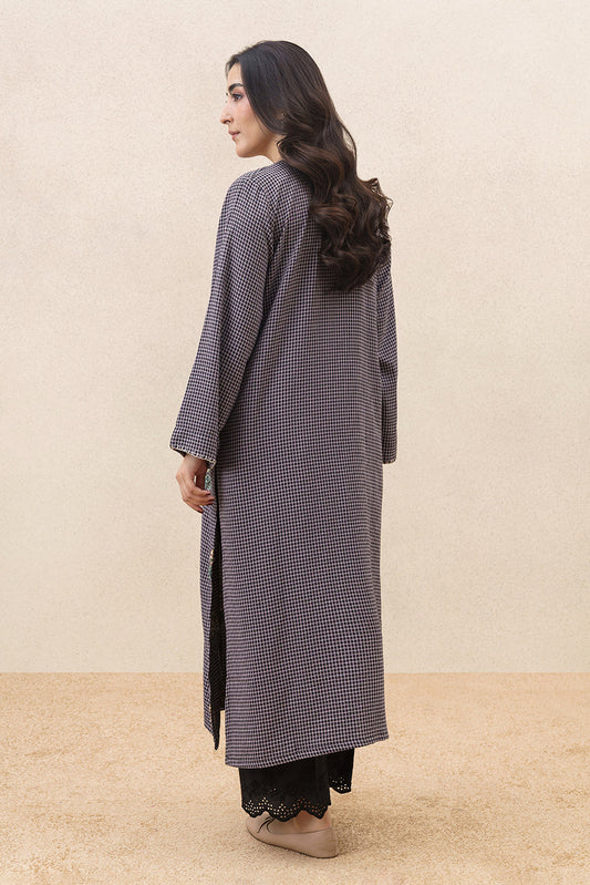 EMBROIDERED YARN DYED SHIRT (PRET)
