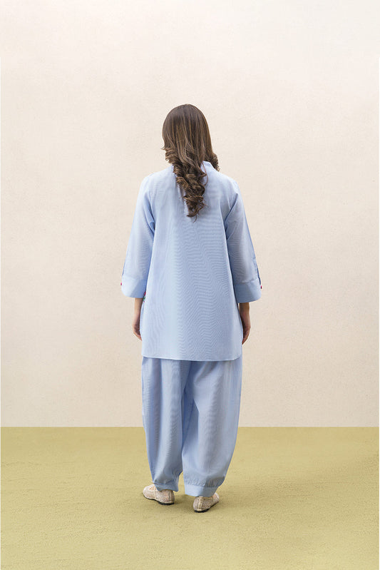 2 PIECE BASIC COTTON SUIT (PRET)