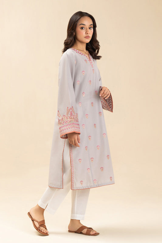EMBROIDERED LAWN SHIRT (PRET)