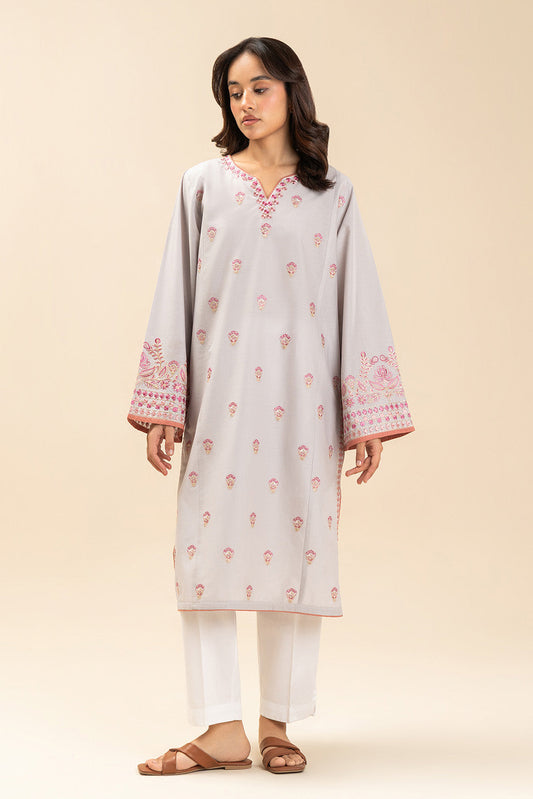 EMBROIDERED LAWN SHIRT (PRET)
