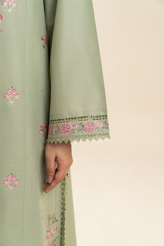 2 PIECE EMBROIDERED LAWN SUIT-FLORAL MELODY (UNSTITCHED)