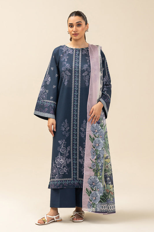 3 PIECE PRINTED LAWN SUIT-AEGEAN DREAM (UNSTITCHED)