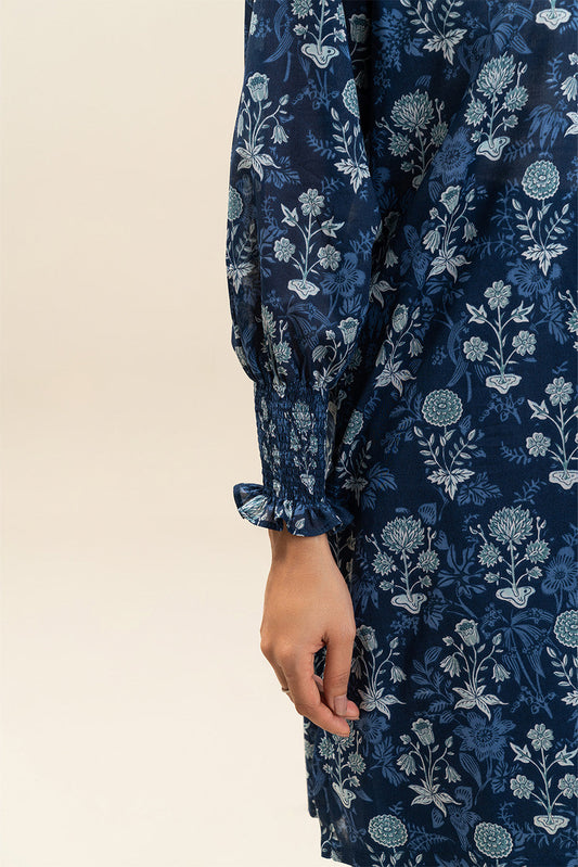 3 PIECE PRINTED LAWN SUIT-MAJESTIC MIDNIGHT (UNSTITCHED)