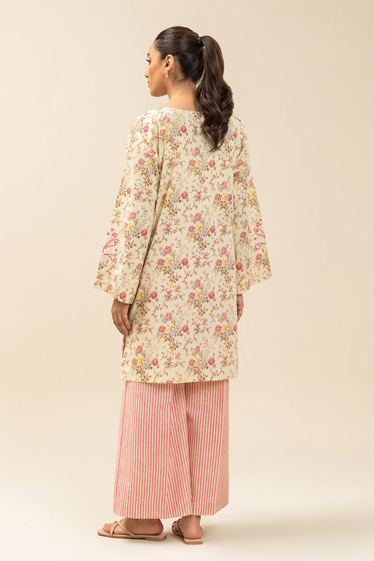 2 PIECE EMBROIDERED LAWN SUIT-FLORAL SORBET (UNSTITCHED)