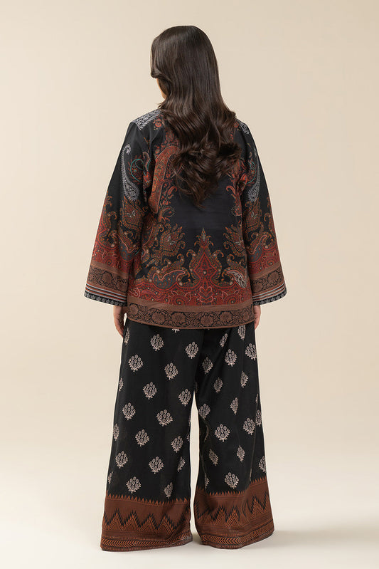 2 PIECE PRINTED LAWN SUIT-ROYAL PAISLAY (UNSTITCHED)