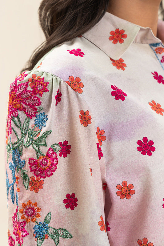 2 PIECE EMBROIDERED LAWN SUIT-PETAL POETRY (UNSTITCHED)