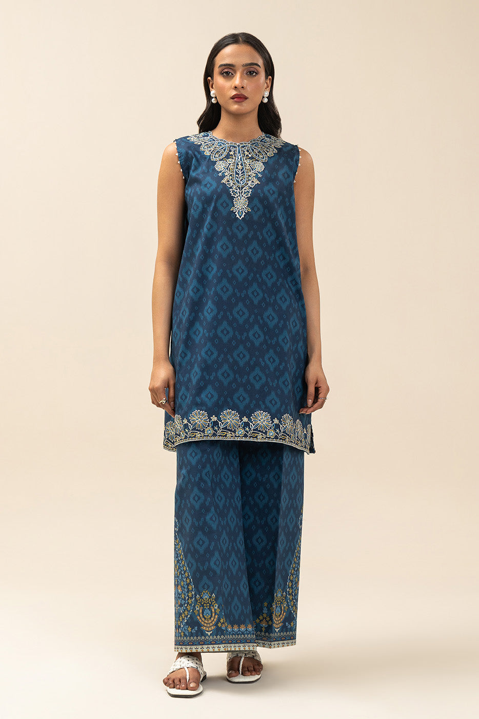 2 PIECE EMBROIDERED LAWN SUIT-SPRING ESCAPE (UNSTITCHED)
