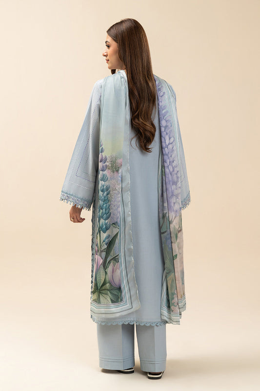 2 PIECE EMBROIDERED LAWN SUIT-MORNING DEW (UNSTITCHED)