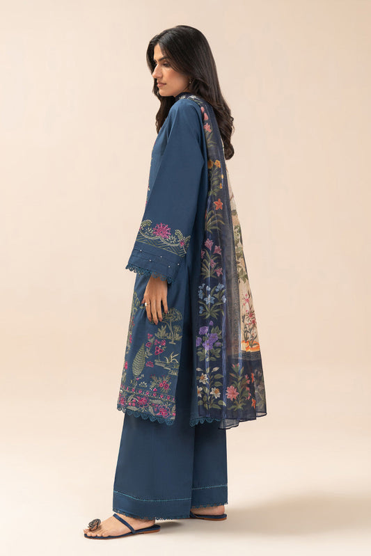3 PIECE EMBROIDERED LAWN SUIT-ENCHANTED (UNSTITCHED)