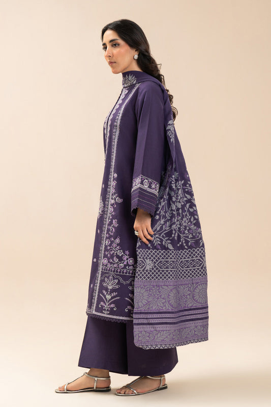 3 PIECE EMBROIDERED LAWN SUIT-REGAL ETHNIC (UNSTITCHED)