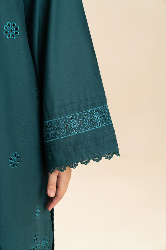3 PIECE EMBROIDERED LAWN SUIT-PINE GROVE (UNSTITCHED)