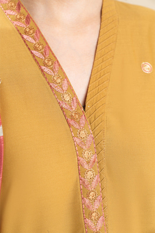 3 PIECE EMBROIDERED LAWN SUIT-SOLAR WHIMSY (UNSTITCHED)