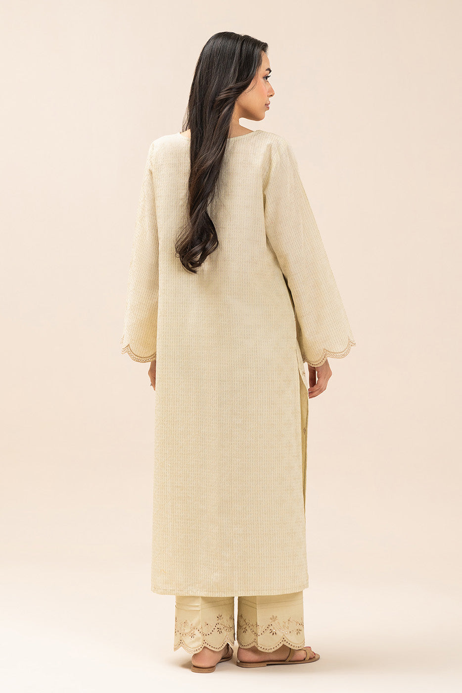 2 PIECE EMBROIDERED TEXTURED LAWN SUIT-PETAL WHISPER (UNSTITCHED)
