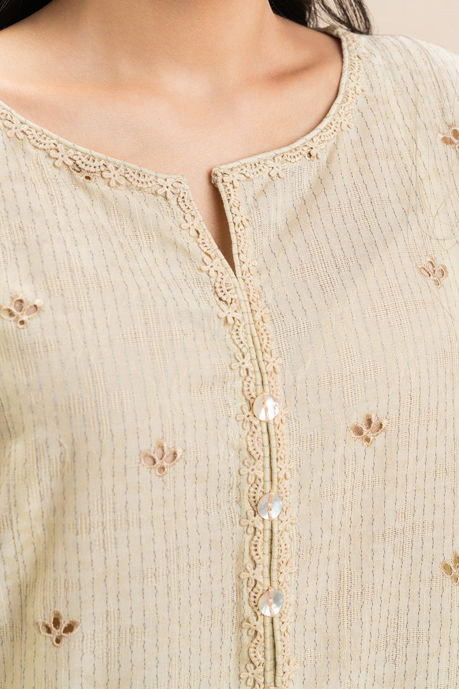 2 PIECE EMBROIDERED TEXTURED LAWN SUIT-PETAL WHISPER (UNSTITCHED)