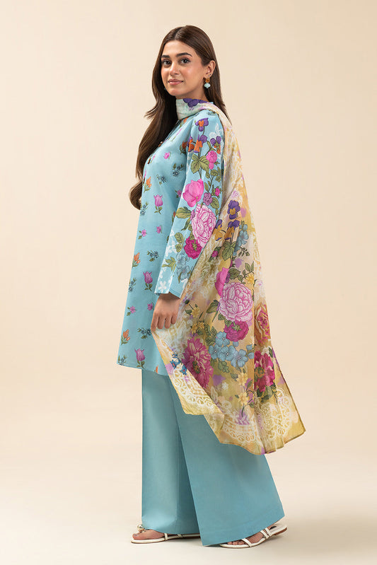 3 PIECE PRINTED LAWN SUIT-PETALIA (UNSTITCHED)