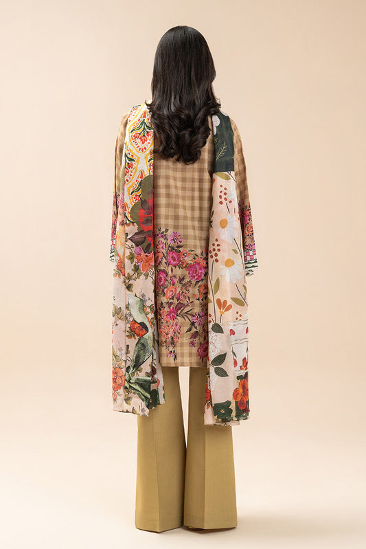 3 PIECE PRINT LAWN SUIT-PETAL DRIFT (UNSTITCHED)