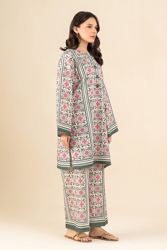 2 PIECE PRINTED LAWN SUIT (PRET)