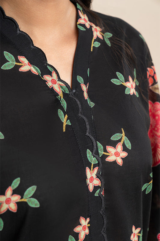 2 PIECE PRINT LAWN SUIT-BOTANICAL GLOW (UNSTITCHED)