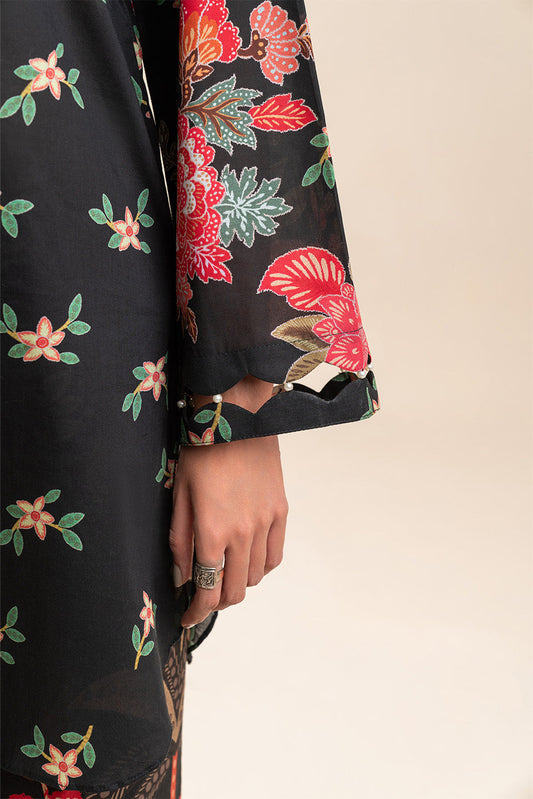 2 PIECE PRINT LAWN SUIT-BOTANICAL GLOW (UNSTITCHED)