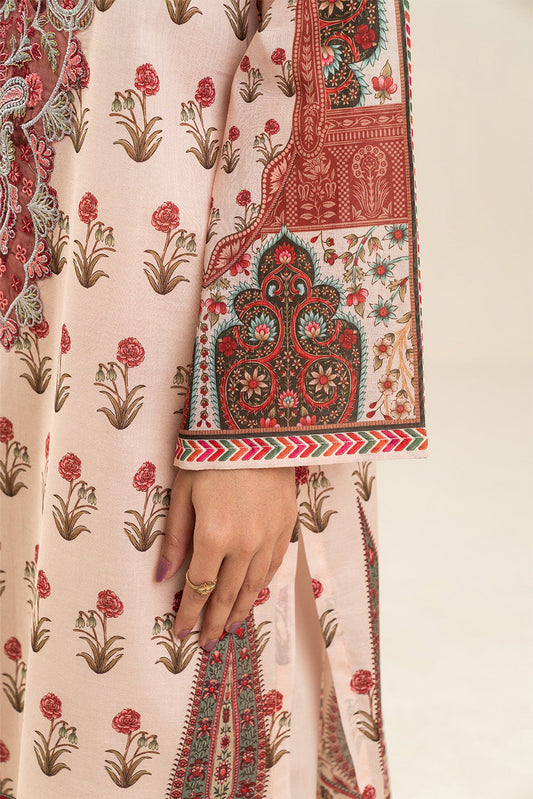 3 PIECE EMBROIDERED LAWN SUIT-ORCHARD ARCH (UNSTITCHED)