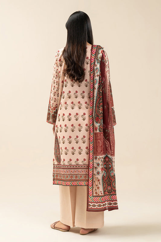 3 PIECE EMBROIDERED LAWN SUIT-ORCHARD ARCH (UNSTITCHED)