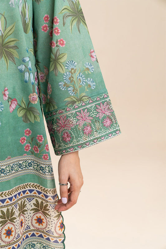 3 PIECE EMBROIDERED LAWN SUIT-GARDEN GRACE (UNSTITCHED)