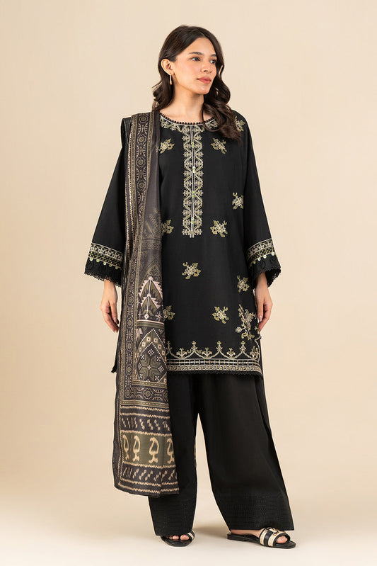 3 PIECE EMBROIDERED LAWN SUIT-TRIBAL TREASURE (UNSTITCHED)