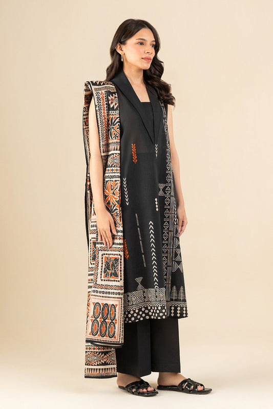 3 PIECE EMBROIDERED LAWN SUIT-TRIBAL TREASURE (UNSTITCHED)