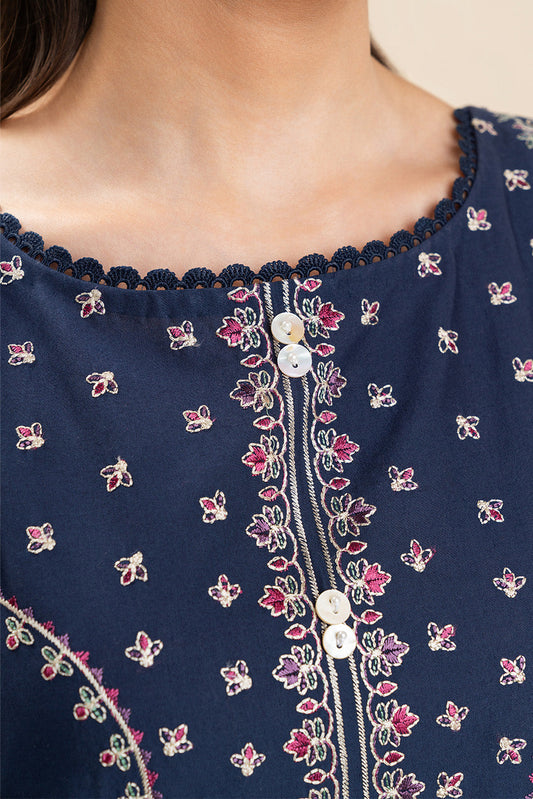 3 PIECE EMBROIDERED LAWN SUIT-SAPPHIRE GRACE (UNSTITCHED)