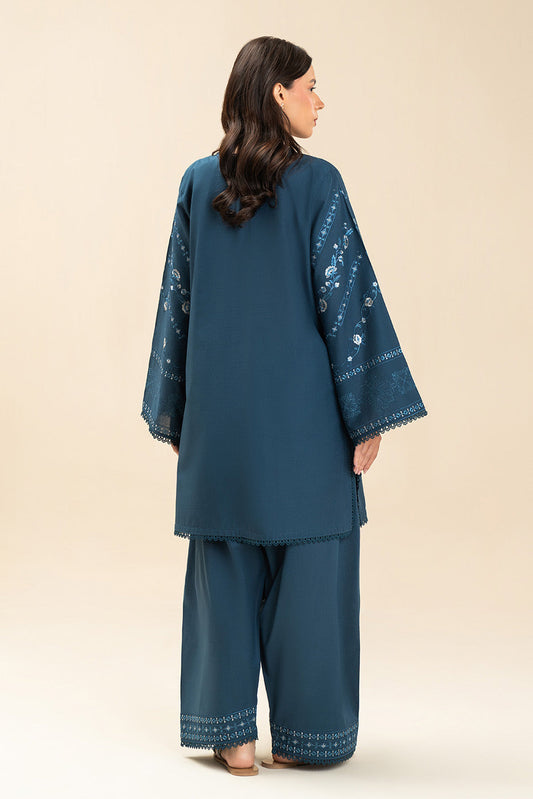 2 PIECE EMBROIDERED LAWN SUIT-ABYSSAL ESTATE (UNSTITCHED)