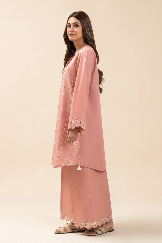 2 PIECE EMBROIDERED LAWN SUIT-MEADOW MIST (UNSTITCHED)