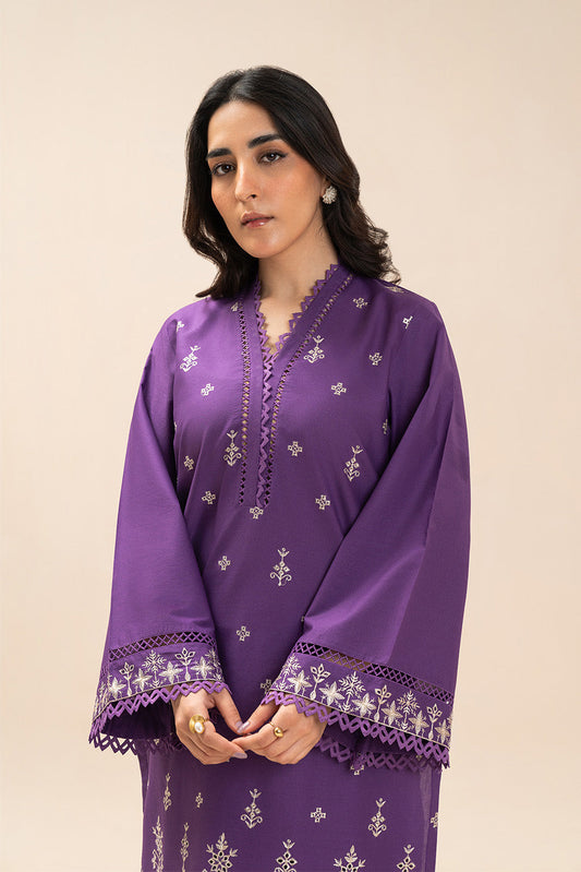 2 PIECE EMBROIDERED LAWN SUIT-ROYAL ENSEMBLE (UNSTITCHED)
