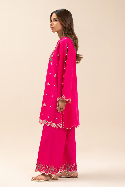 2 PIECE EMBROIDERED LAWN SUIT-FUCHSIA FANTASY (UNSTITCHED)