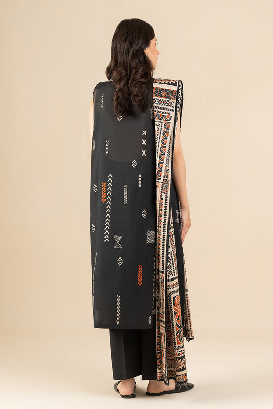 3 PIECE PRINTED LAWN SUIT-AXIS BLOOM (UNSTITCHED)