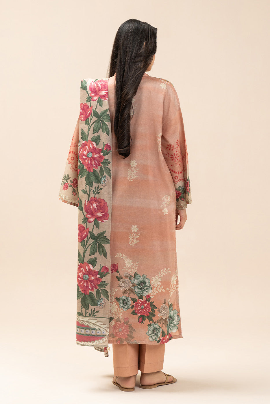 3 PIECE PRINTED LAWN SUIT-CANDY BLOSSOM (UNSTITCHED)