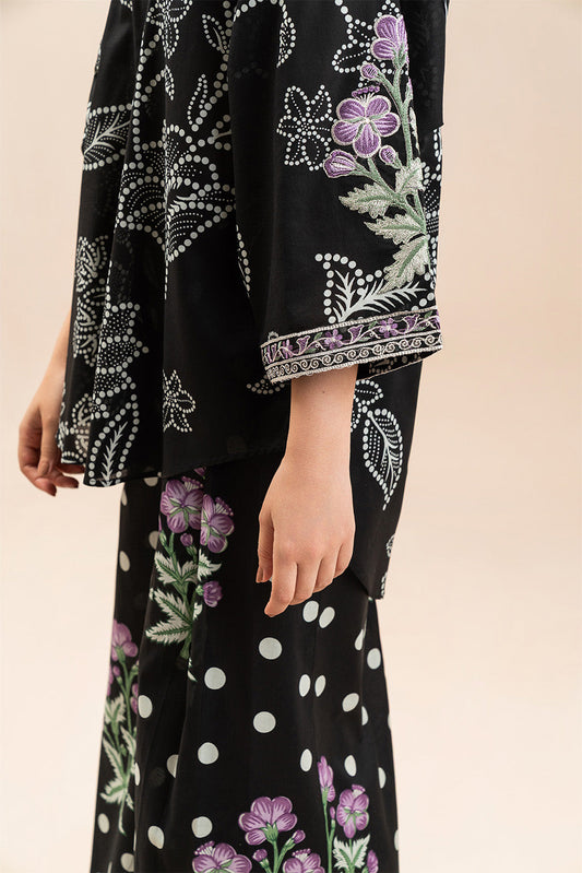 2 PIECE EMBROIDERED LAWN SUIT-NOIR BLOOM (UNSTITCHED)