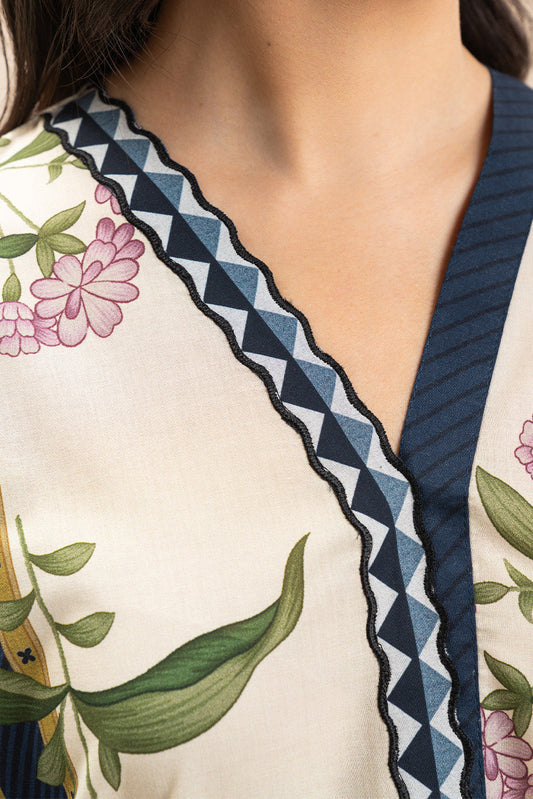 3 PIECE PRINTED LAWN SUIT-ORNATE BOTANICA (UNSTITCHED)