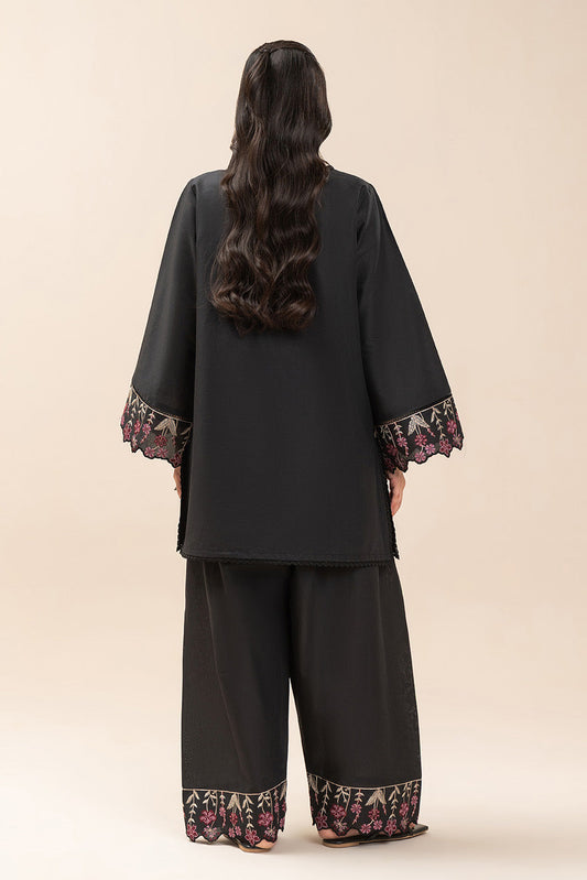 2 PIECE EMBROIDERED LAWN SUIT-INDIGO VERDENT (UNSTITCHED)