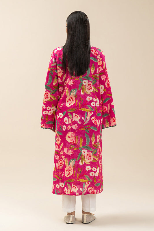 PRINTED KHADDAR SHIRT (PRET)